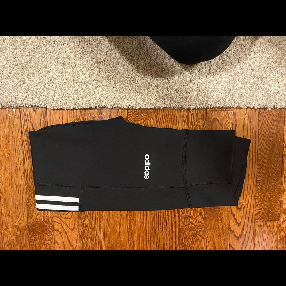 Adidas Running Leggings. 7/8 length